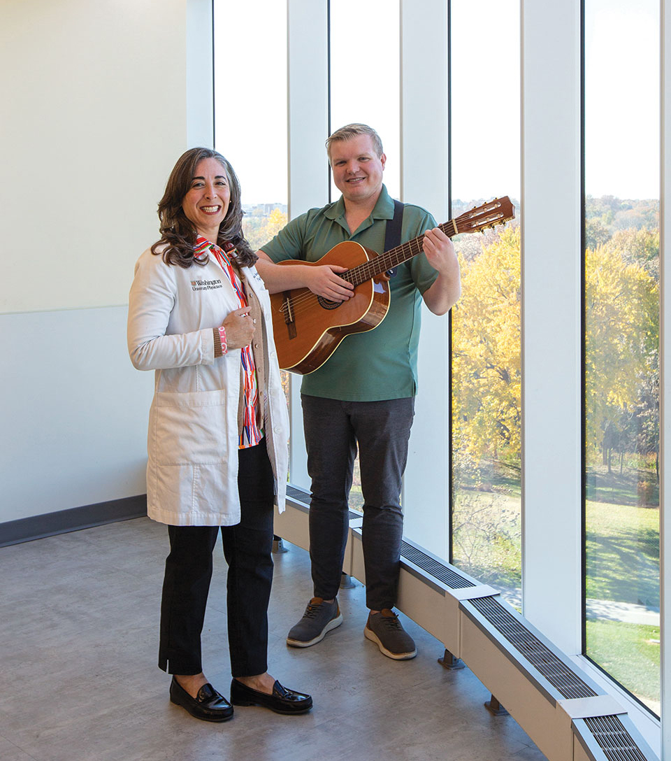 MUSIC THERAPY: GIVING WINGS TO THE MIND - Mina Charepoo, MD, psychiatrist, and Chuck Evans, MT-BC, music therapist.