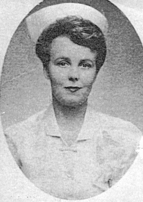 A picture of Olive Gray Emmert-Coe as a nurse at the Jewish Hospital School of Nursing