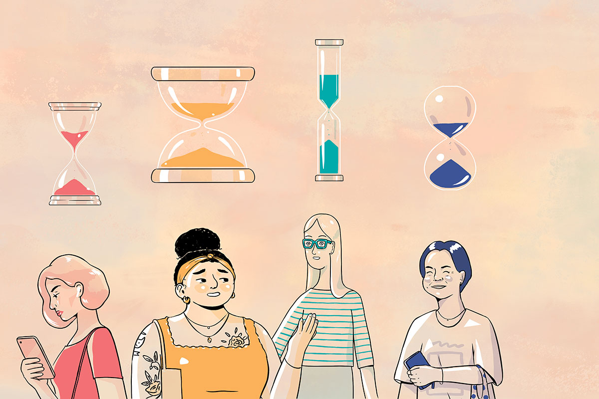 Illustration - MENOPAUSE: A DIVERSE EXPERIENCE