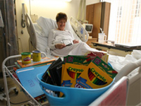 The Art Cart in a Patient Room 