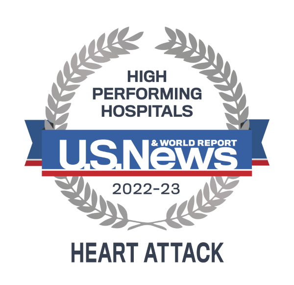 High Performing badge for Heart Attack