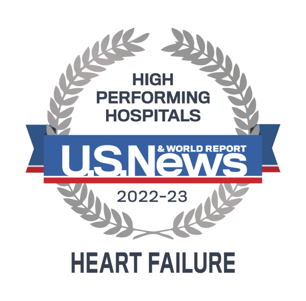 High Performing badge for Heart Failure