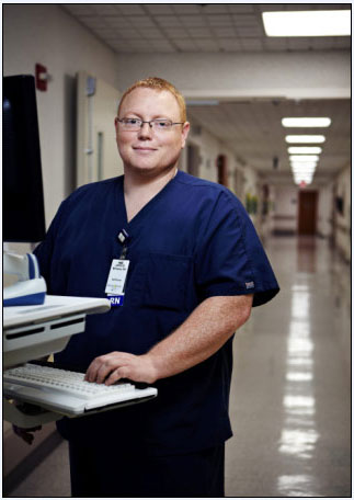 Nurse at Barnes-Jewish Hospital