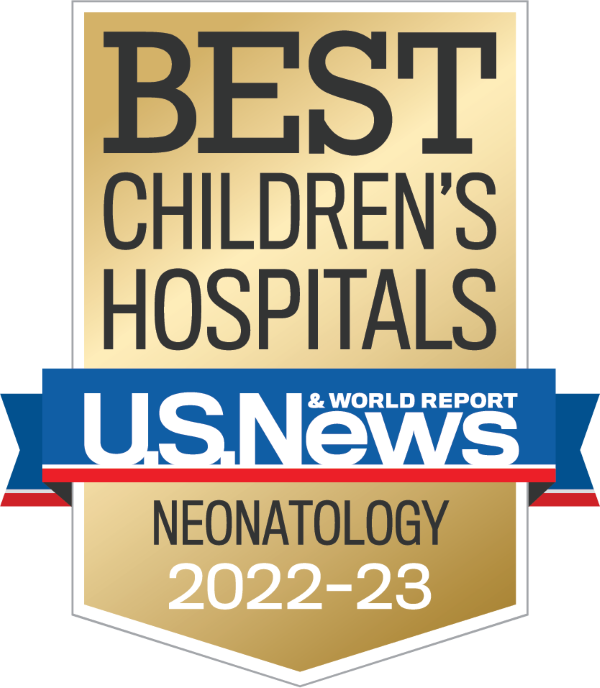 2022 U.S. News and World Report Badge - Neonatology