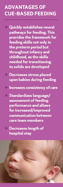 Advantages of Cue-Based Feeding