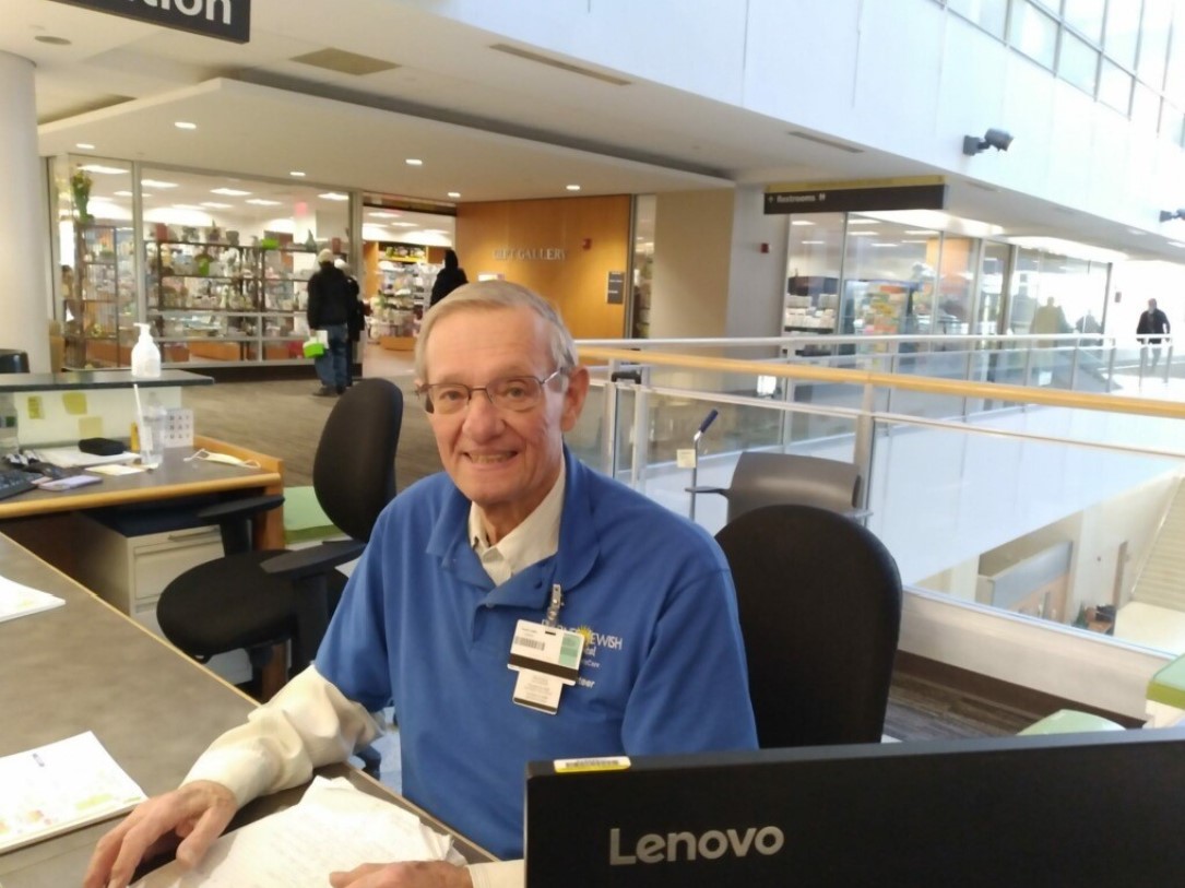 Picture of a volunteer