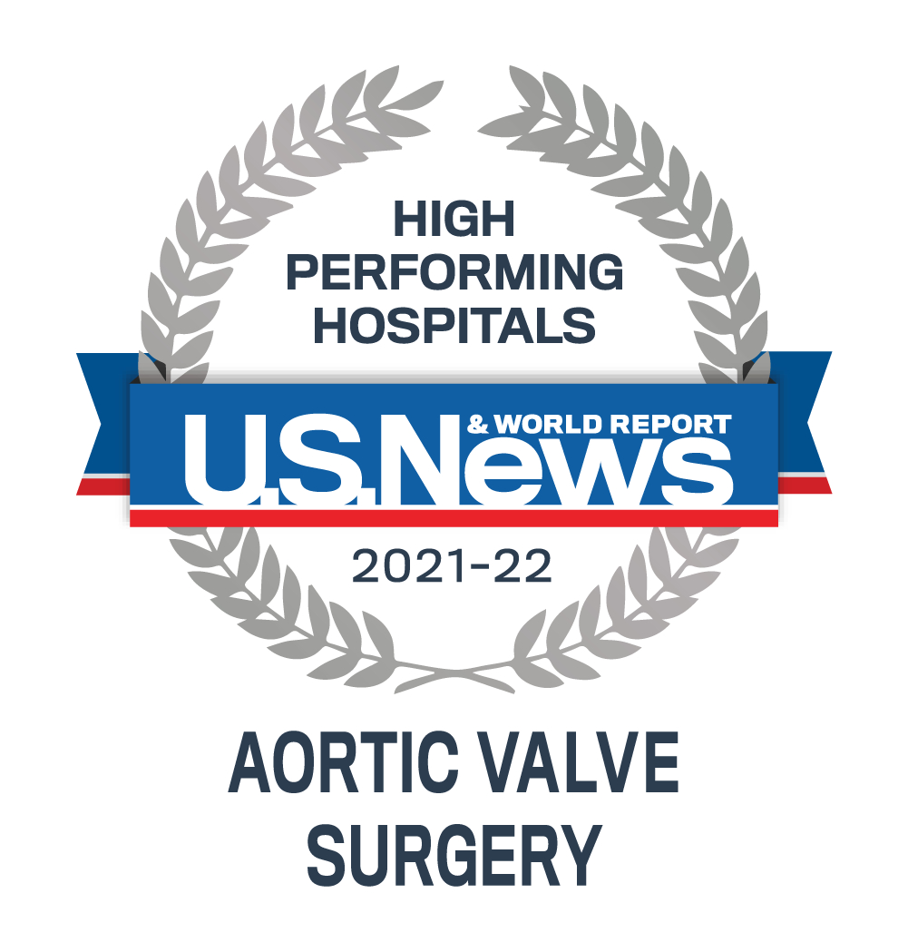 2021 High Performance Badge - Aortic Valve Surgery
