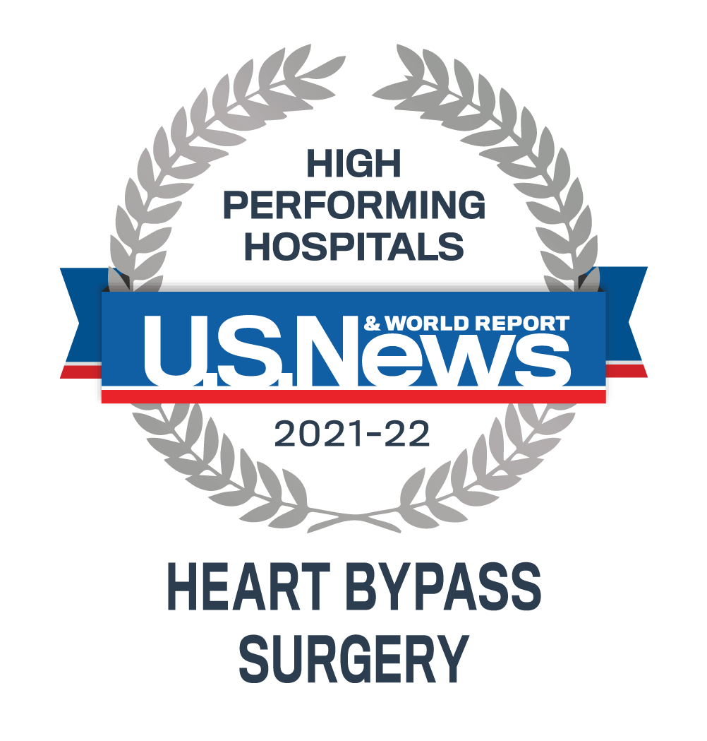 High Performing badge for Heart Bypass Surgery