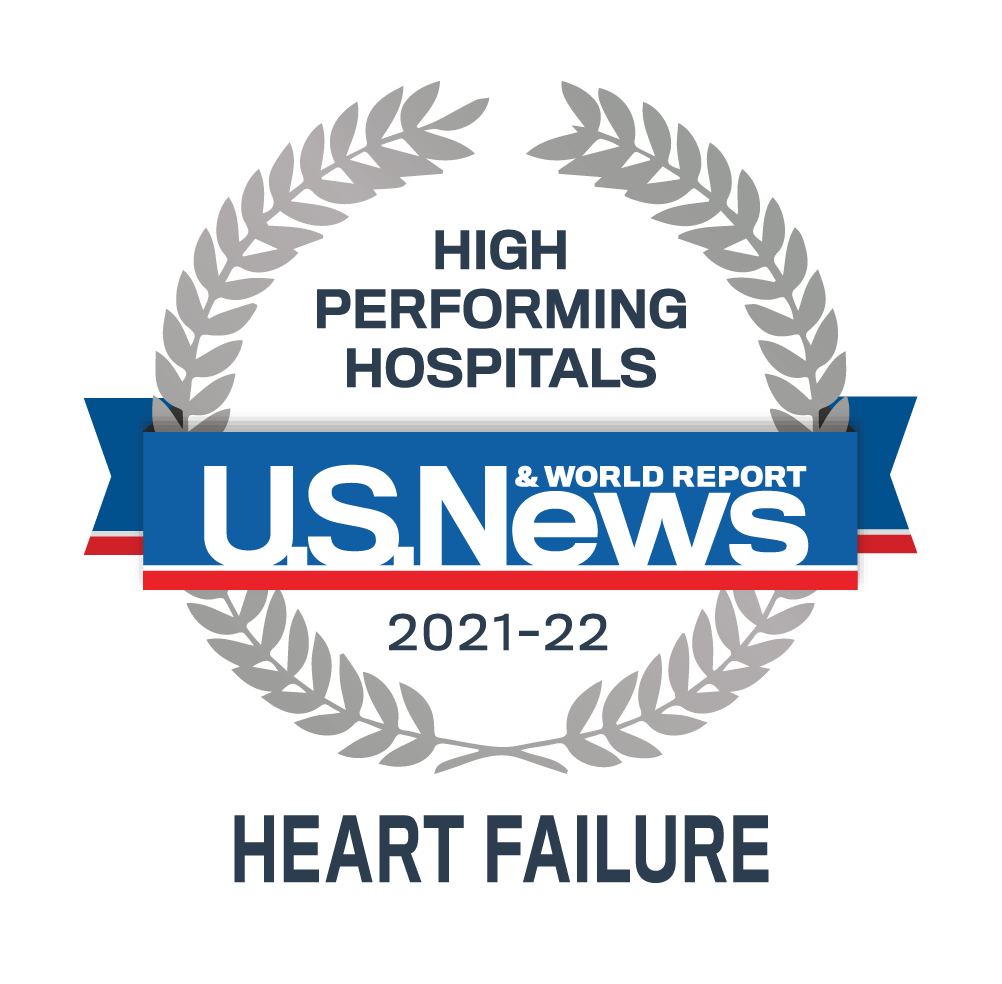 High Performing badge for Heart Failure
