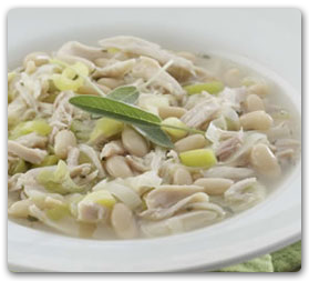 chicken and white bean soup recipe